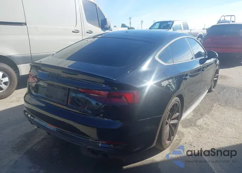 2018 Audi S5 3.0T Premium Plus z USA, uszkodzony, nr VIN WAUC4CF55JA103476